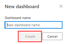 Create a dashboard.