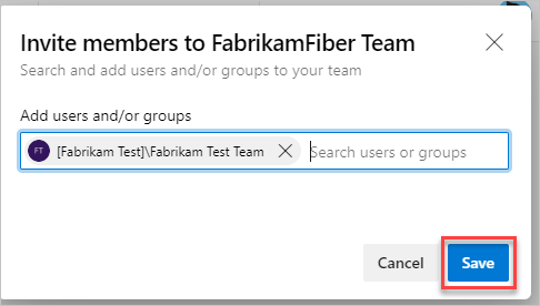 Screenshot shows adding members' sign-in addresses or display names.