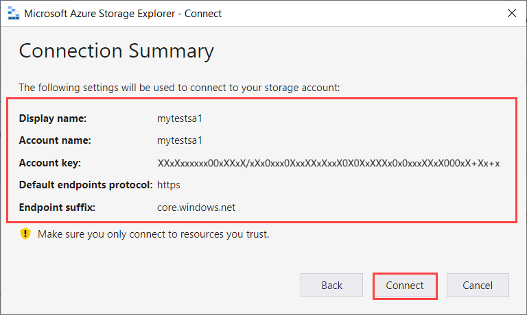 Verify data transfer 6