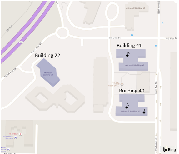 Building geofences