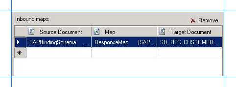 Configure the inbound map on the WCF custom port