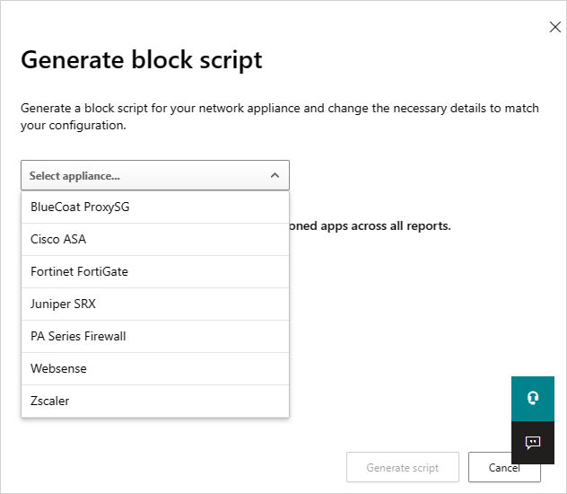 Opret pop op til blokscript.