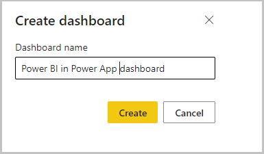 Tilføje et navn for dashboardet