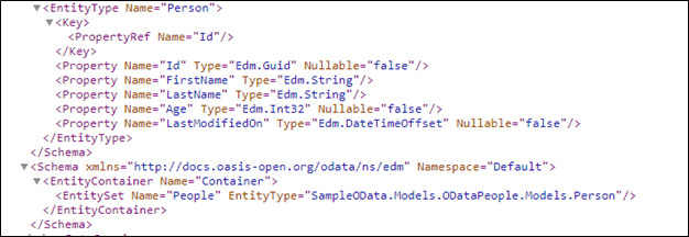 Odata-ekstern datakilde XML del 2.