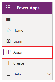 Vælg Apps.