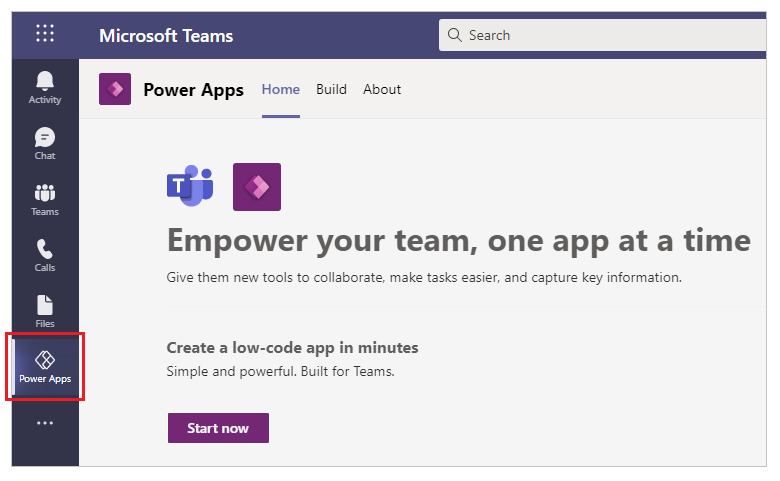 Power Apps-app.