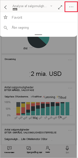 ikonet Valgte favoritter