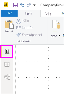 Screenshot showing the Report view icon.