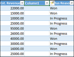 Tilpasse Excel-skabelonen.