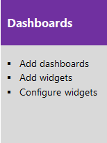 Dashboards