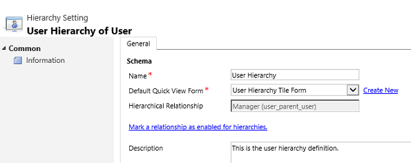 Identificere hierarkisk relation i Dynamics CRM