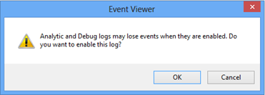 CAUTION: logs may lose events