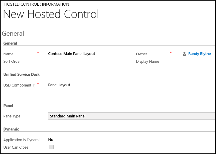 Tilknyttet kontrolelement for panellayout