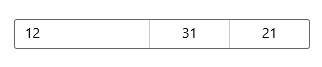 A date picker with its fields formatted.