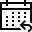 Calendar Reply icon