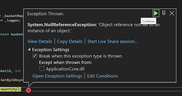 Exception Handler Updates