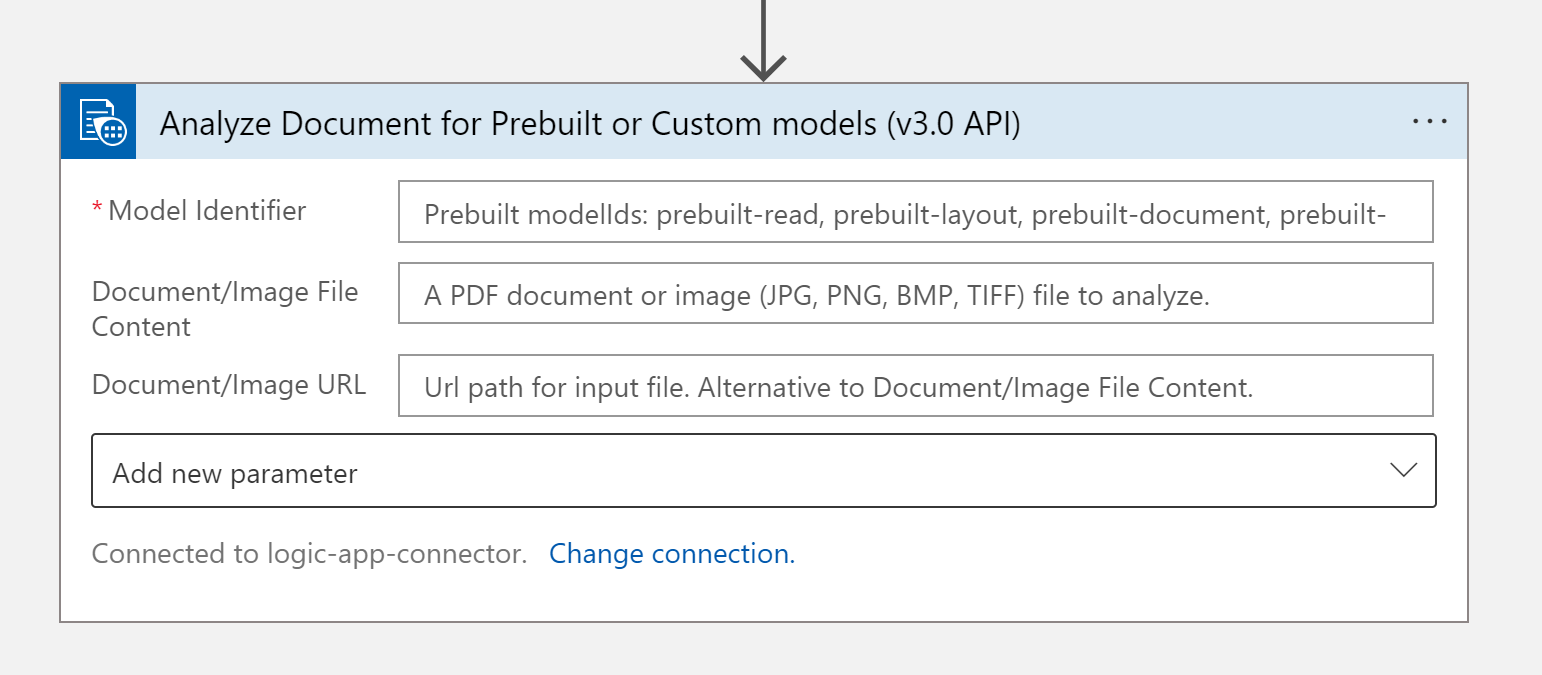 Screenshot des Auswahlfensters „vordefiniertes Modell“.