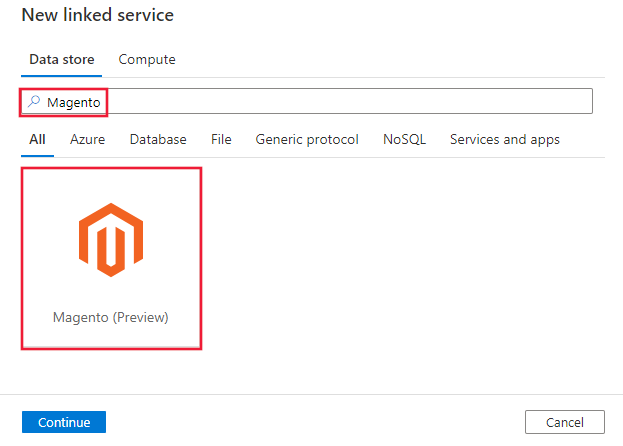 Screenshot: Magento-Connector