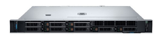 Foto des Dell PowerEdge R360-Frontpanels.