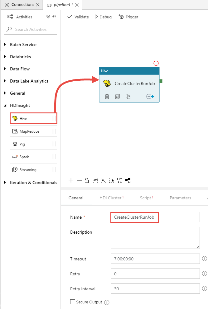 Add activities to Data Factory pipeline.