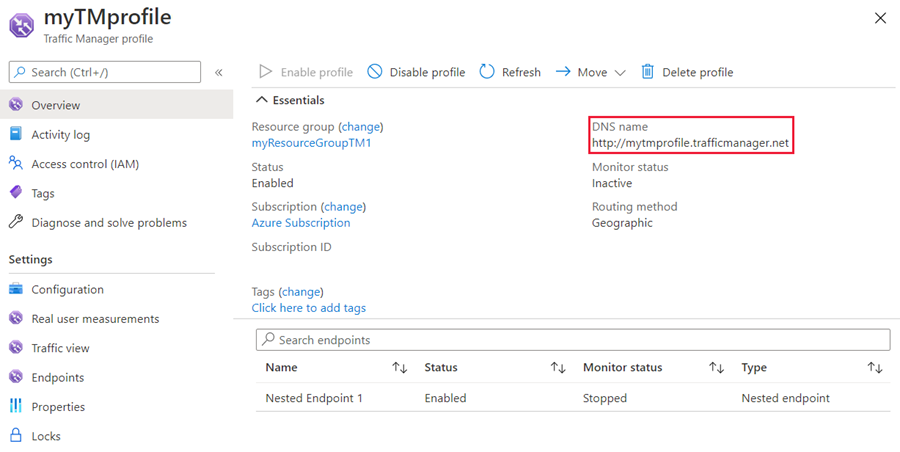 Übersicht über geografisches Routing mit Traffic Manager