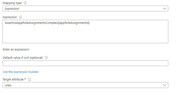 AssertiveAppRoleAssignmentsComplex hinzufügen