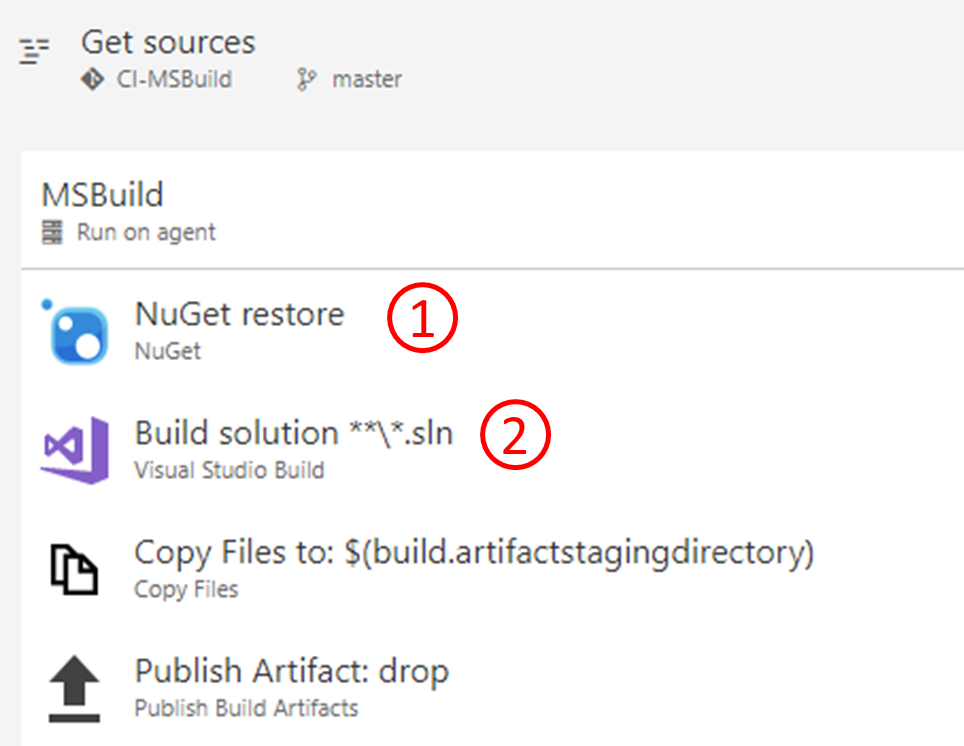 MSBuild-Task für ein U-SQL-Projekt