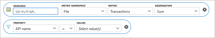 Screenshot des Eigenschaftenfilters 