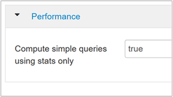 Apache Hive compute query using stats.