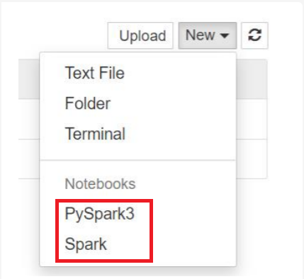 Kernel für Jupyter Notebook in Spark HDI4.0