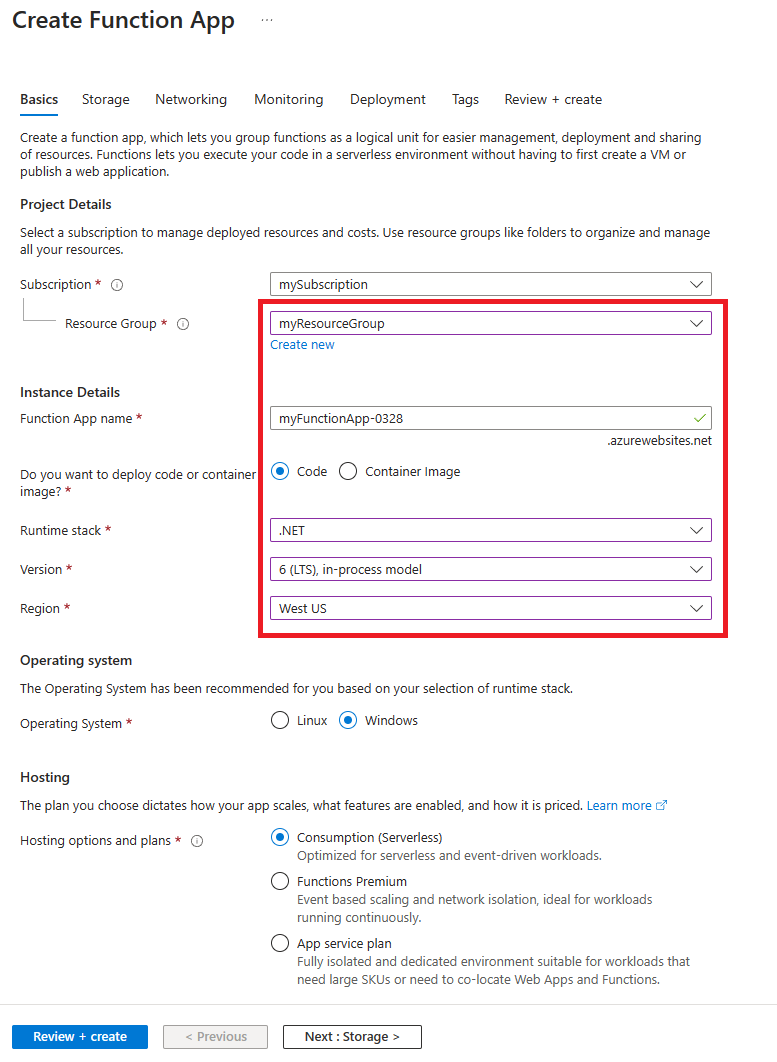 Screenshot des Formulars 