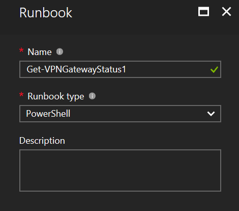 Blatt „Runbook“