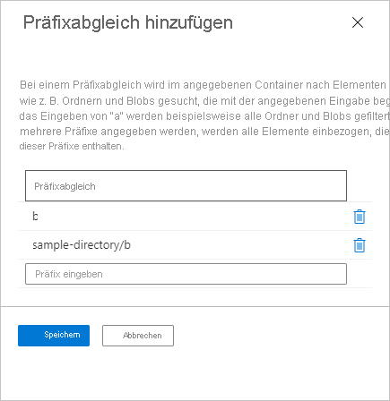 Screenshot showing filters for a replication rule