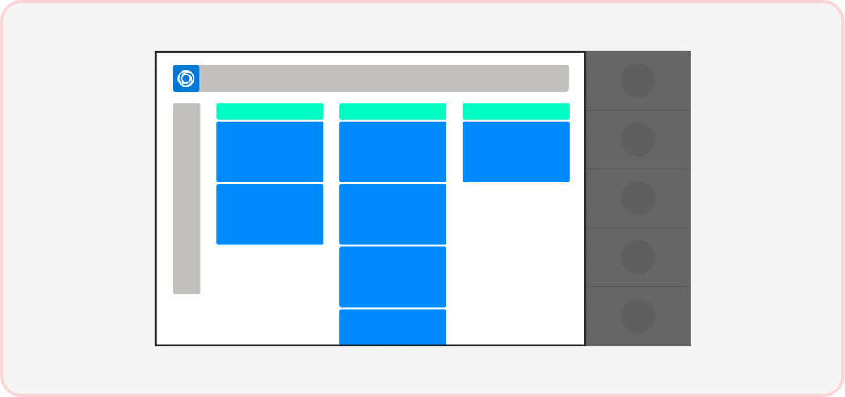 Ein weiteres Beispiel, das eine Besprechungserweiterung mit Farben zeigt, die nicht mit dem Besprechungsdesign übereinstimmen.