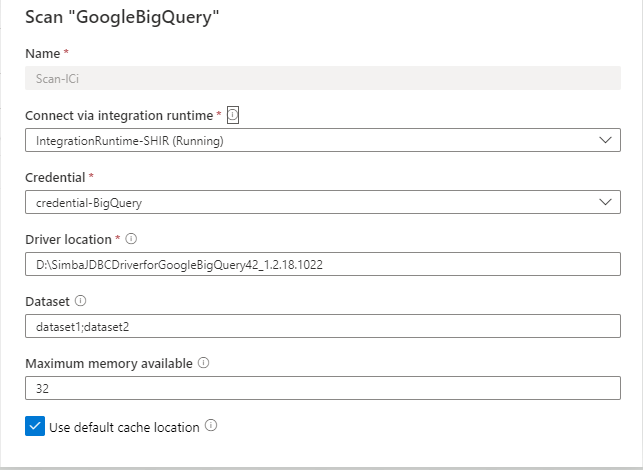 BigQuery-Quelle überprüfen