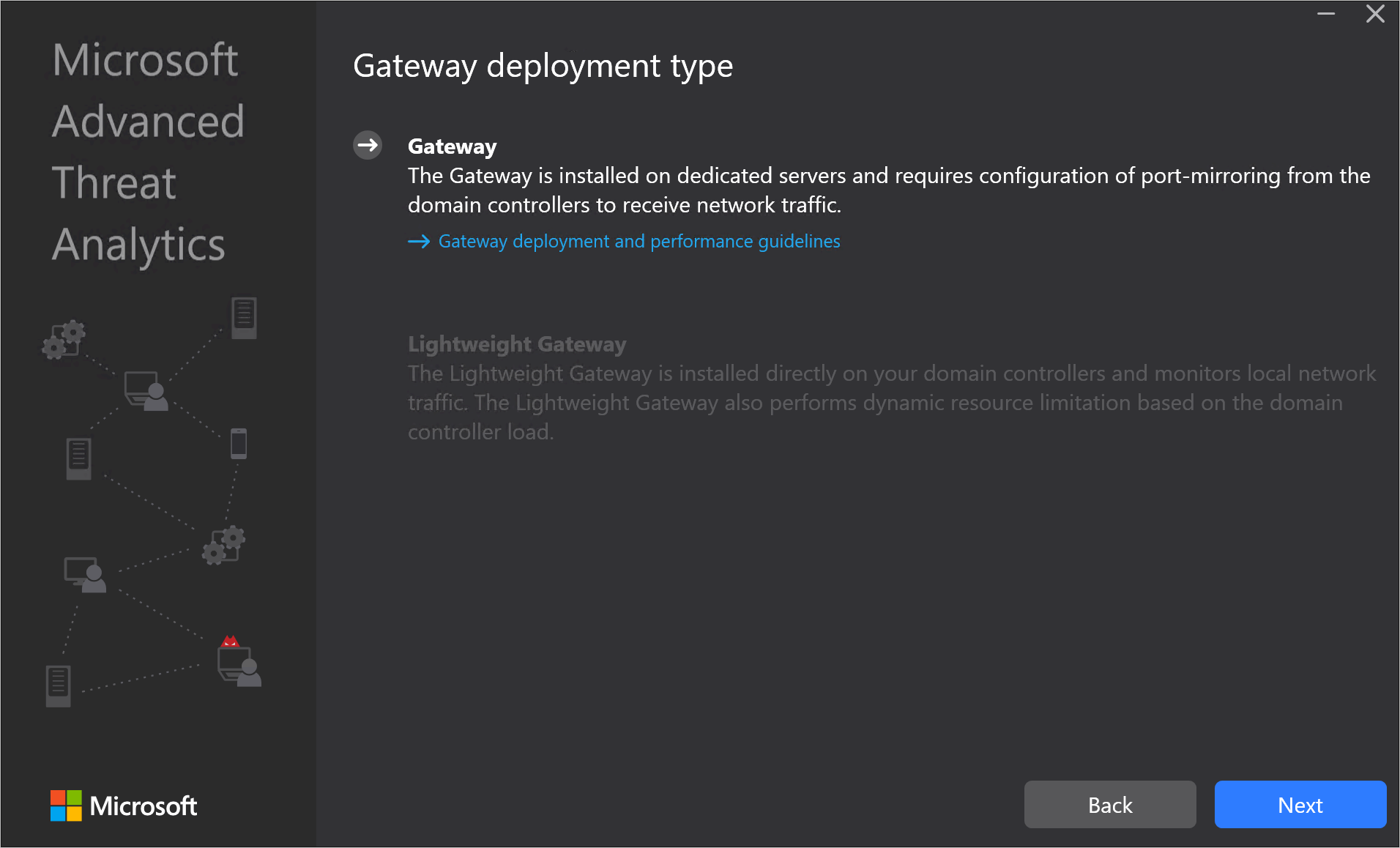 ATA-Gatewayinstallation.