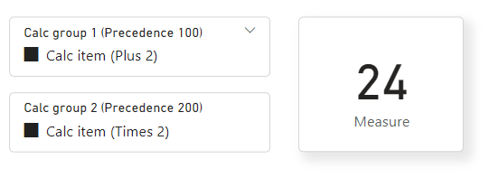 Kombinierte Ausdrücke für Measuregruppen.