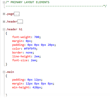 Collapsing CSS-Klassen