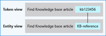 Entität vom Typ „RegEx“