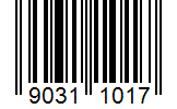 Screenshot: Barcode EAN-8 (European Article Number)