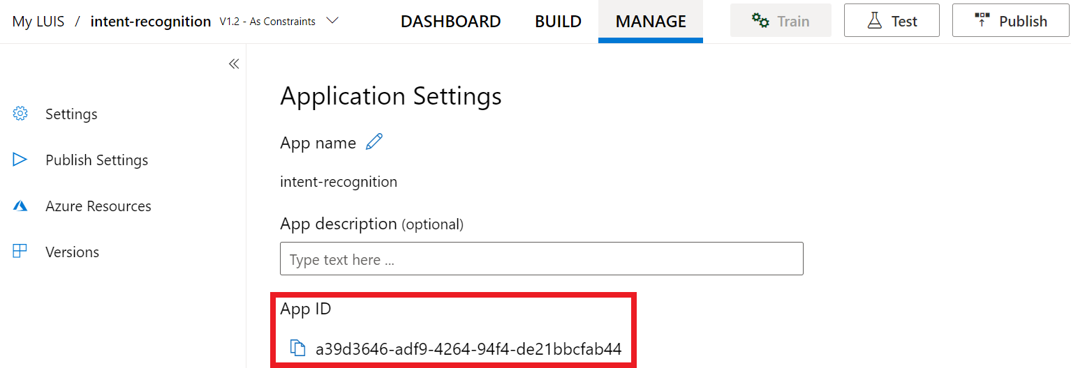 LUIS-App-ID