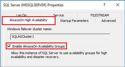 Aktivieren von Always On-Verfügbarkeitsgruppen
