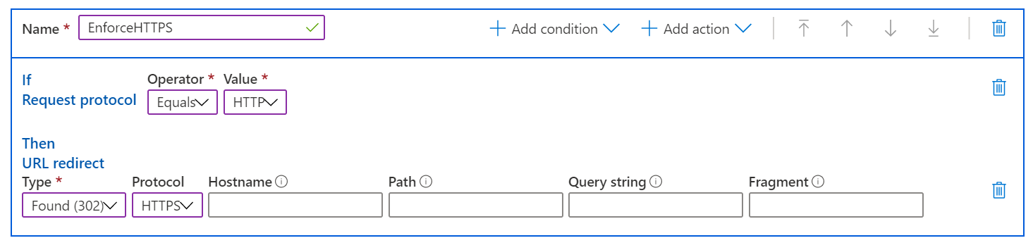 Microsoft-Umleitungsregel