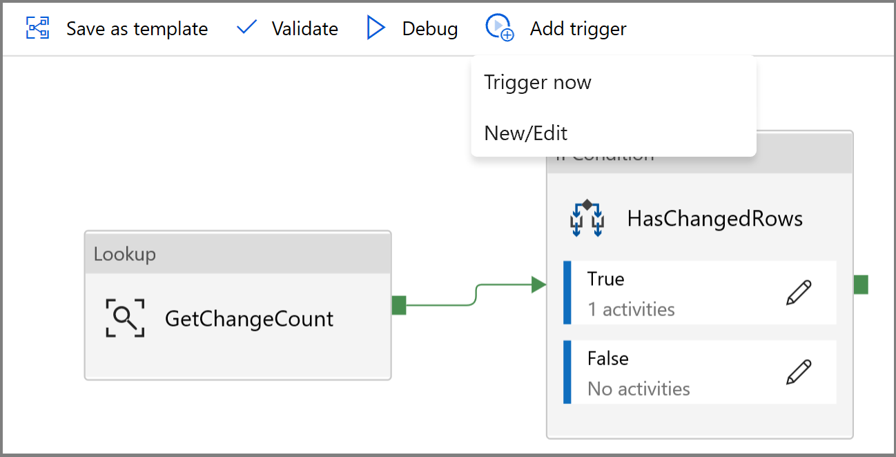 Hinzufügen eines neuen Triggers