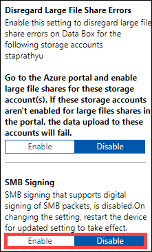 Aktivieren von SMB-Signaturen