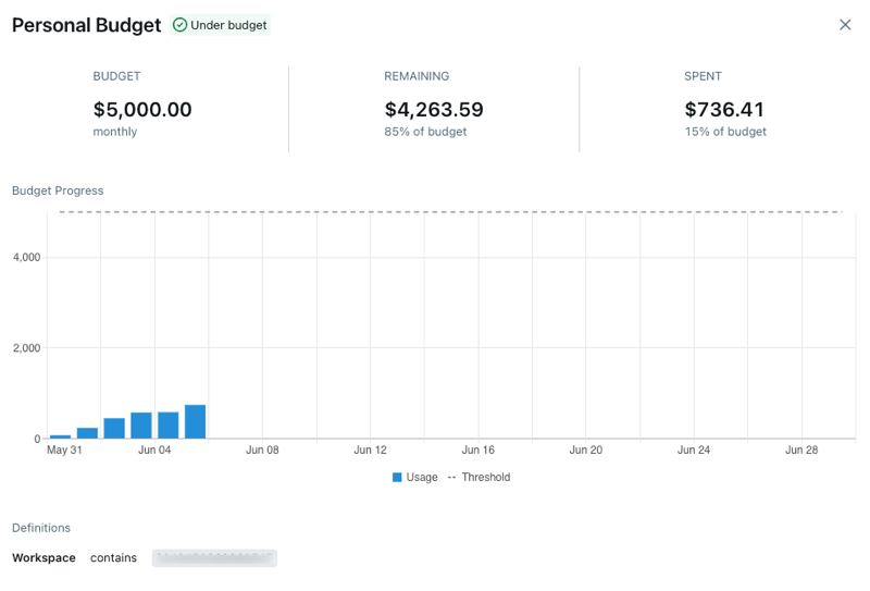 Budgetdetails