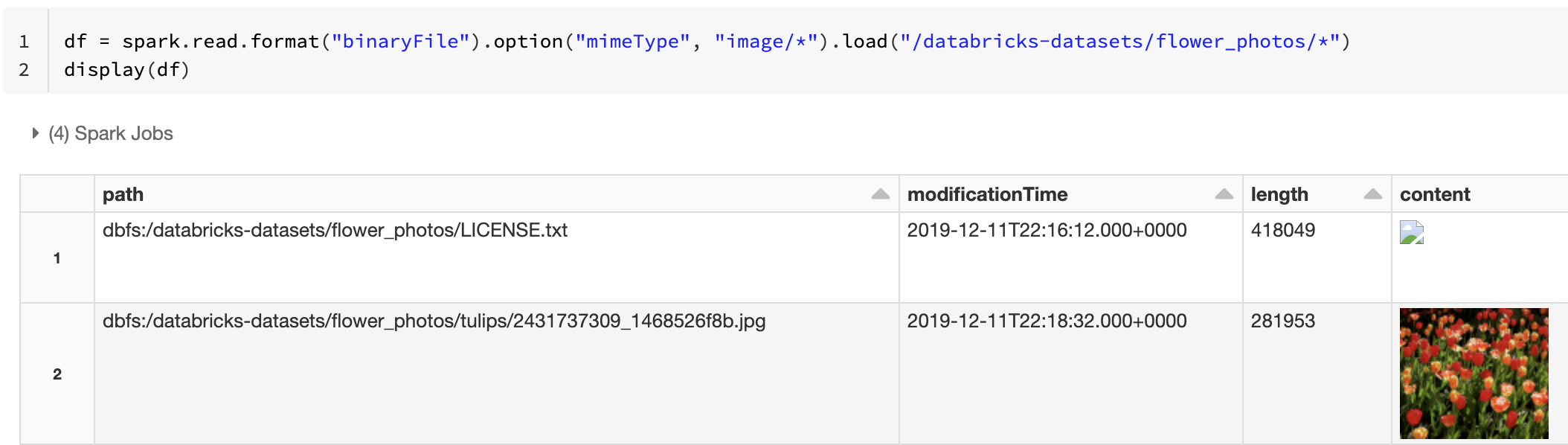 Bildvorschau mit nicht unterstütztem Dateityp