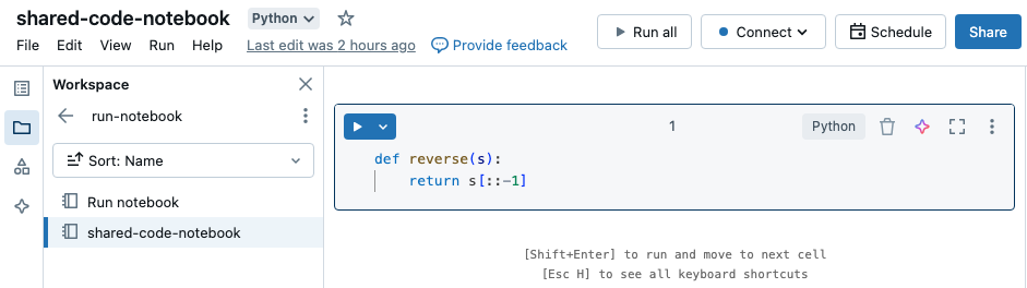 shared-code-notebook