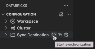 Symbol 0 „Synchronisierung starten“