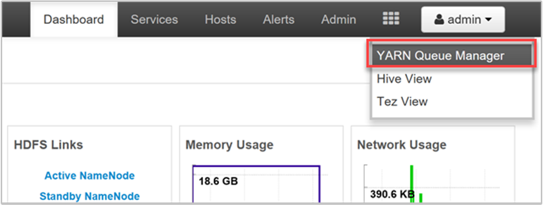 Apache Ambari: YARN Queue Manager.